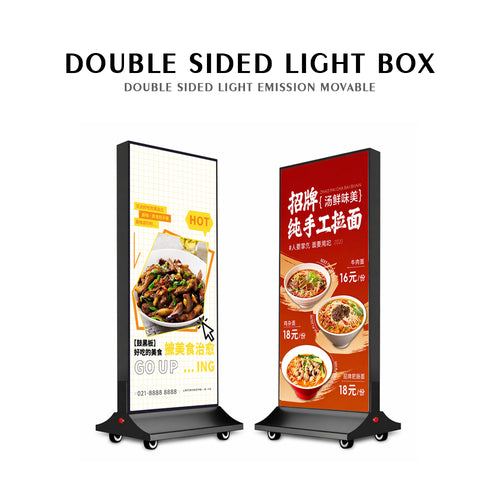 DOUBLE SIDED LIGHT BOX