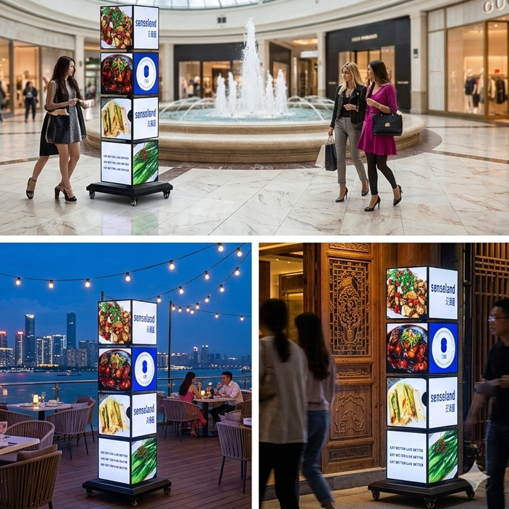 Multi-tier Rotating Display Stand